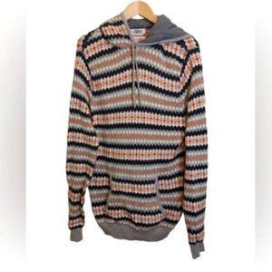 Simons le 31 Wool blend Minimalist pouch-pocket hoodie